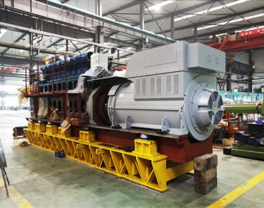 贵州省盘州红达瓦斯电站项目配4台PA视讯游戏6极高压1550KW/10.5KV